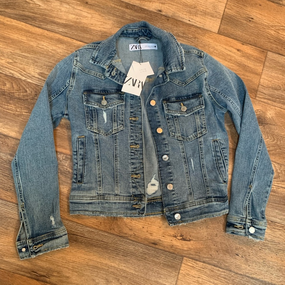 NWT Zara Denim Jacket